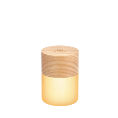 Gingko Design Lemelia Light Touch Control 7-Color Changing Mood Light -Large- White Ash