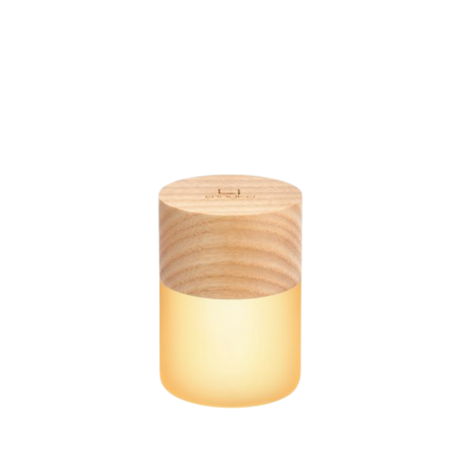 Gingko Design Lemelia Light Touch Control 7-Color Changing Mood Light -Large- White Ash