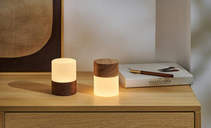 Gingko Design Lemelia Light Touch Control 7-Color Changing Mood Light -Large- White Ash