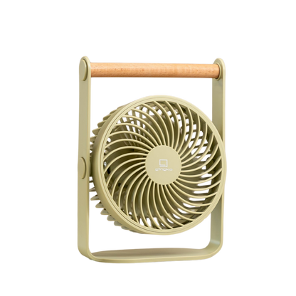 Gingko Design Lyra Portable Rechargeable Fan - Olive Green