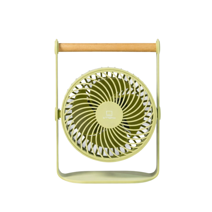 Gingko Design Lyra Portable Rechargeable Fan - Olive Green