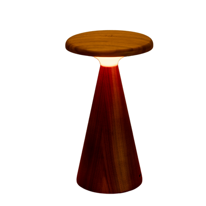 Gingko Design Sylva Rechargeable LED Table Lamp - Large Walnut