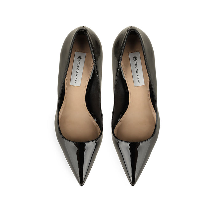 Giovanna Pump Black Patent Leather, view 4