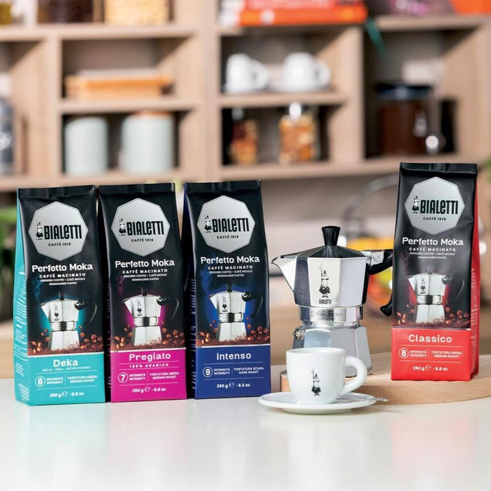 Grounded Coffee Bialetti Perfetto Moka Pregiato 250 grm