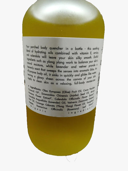 Grounding Savasana All Purpose Body Oil with Vitamin E - 8 Oz
