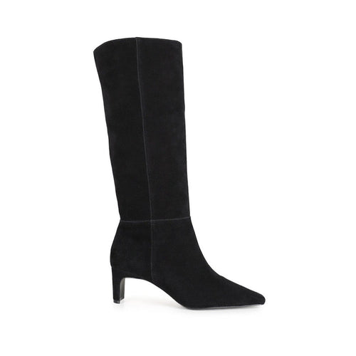 Haven Boot Black Suede Leather