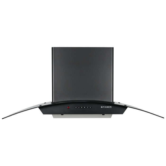 Top-rated chimney hood - HOOD ALPHA IN HC PB FL BK 90