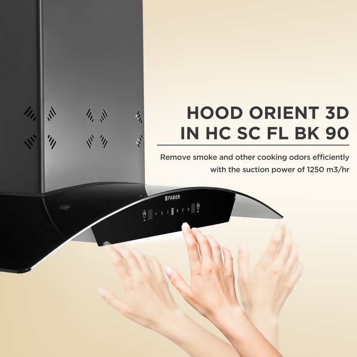 HOOD ORIENT 3D IN HC SC FL BK 90
