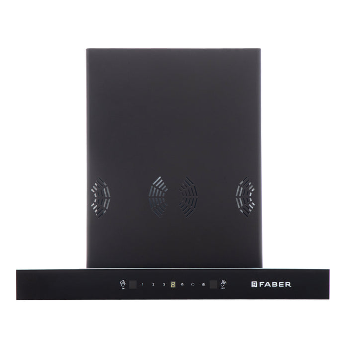 Faber HOOD SILENCIO 3D IND HC SC FL BK 60cm Kitchen Chimney
