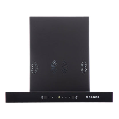 Faber HOOD SILENCIO 3D IND HC SC FL BK 60cm Kitchen Chimney