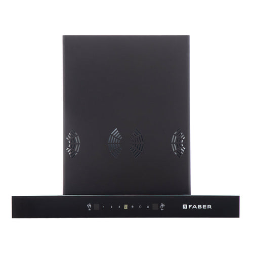 Faber HOOD SILENCIO 3D IND HC SC FL BK 60cm Kitchen Chimney