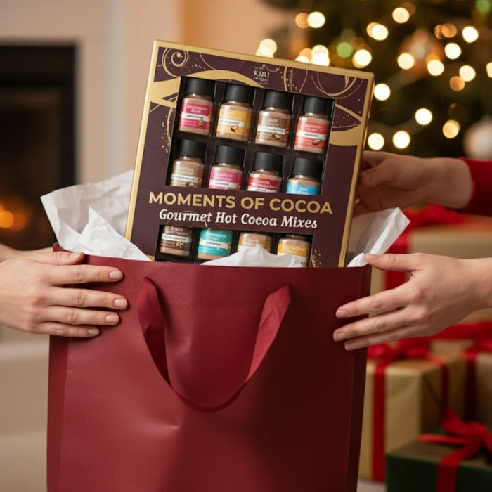 Hot Chocolate Mix Gift Set – 16 Mini Bottle Cocoa Sampler