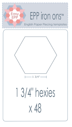 HUGS N KISSES EPP HEXIES 1.75"