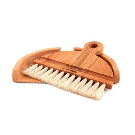 Iris Hanktverk Desktop Table Dustpan and Brush Set