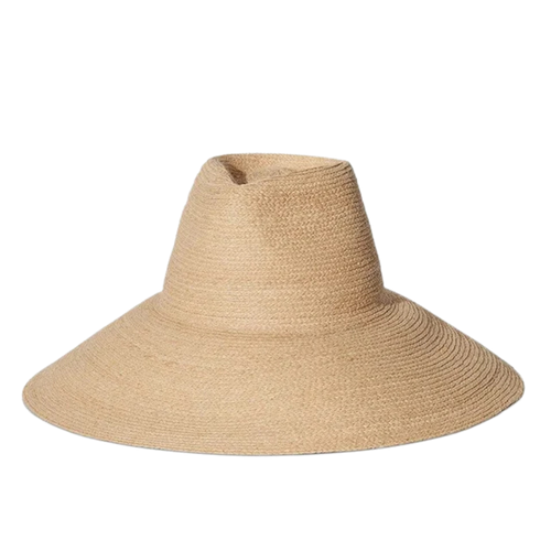 Janessa Leone Tinsley Wide Brim Straw Hat Raffia – Natural (Medium)
