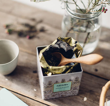 Jasmine Blossom – 125g Loose Leaf Tea Caddy – Floral & Fragrant Green Tea