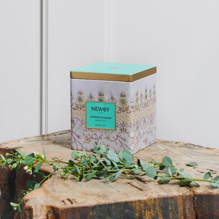 Jasmine Blossom – 125g Loose Leaf Tea Caddy – Floral & Fragrant Green Tea