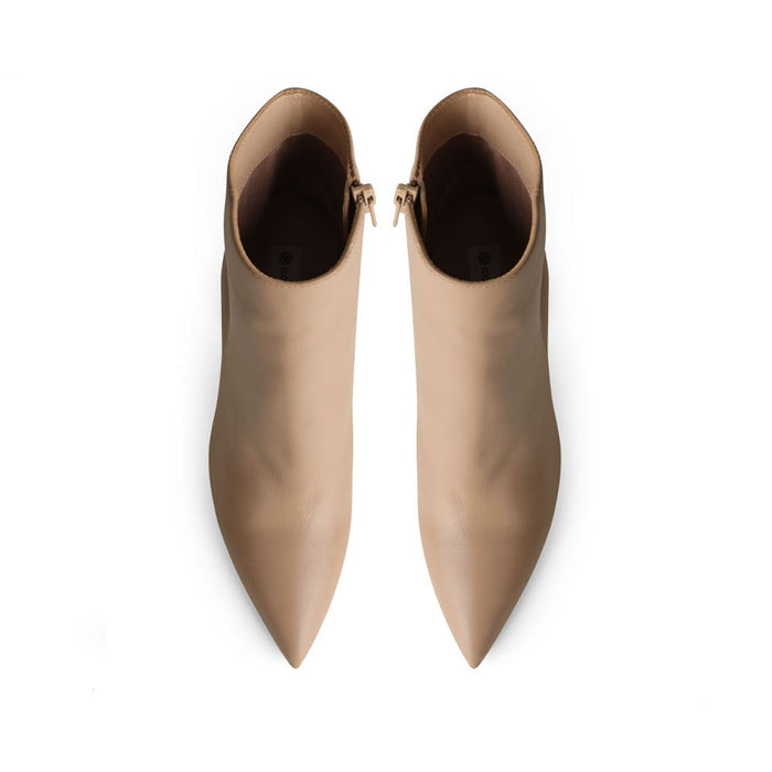 Juliette Boot Leather Nude, view 3