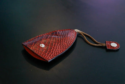 Key pouch, Hand stitched, Cowhide leather Faranam
