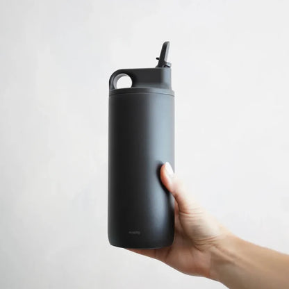 KINTO ACTIVE TUMBLER — Double-Walled Stainless Steel Tumbler 600ml / 20oz (Black)
