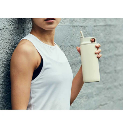 KINTO ACTIVE TUMBLER — Double-Walled Stainless Steel Tumbler 600ml / 20oz (White)