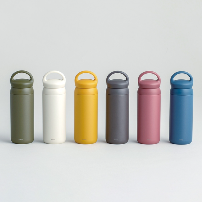KINTO DAY OFF TUMBLER – Portable & Vacuum Insulated Stainless Steel  500ml (White)