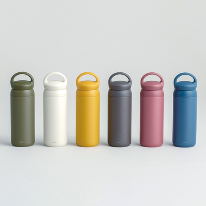 KINTO DAY OFF TUMBLER – Portable & Vacuum Insulated Stainless Steel  500ml (White)