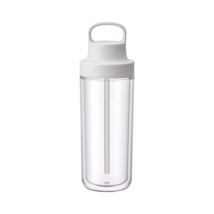 KINTO ToGo Water Bottle 480ml White – Lightweight Double Wall Insulated Bottle