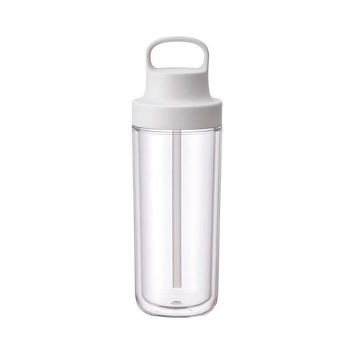 KINTO ToGo Water Bottle 480ml White – Lightweight Double Wall Insulated Bottle