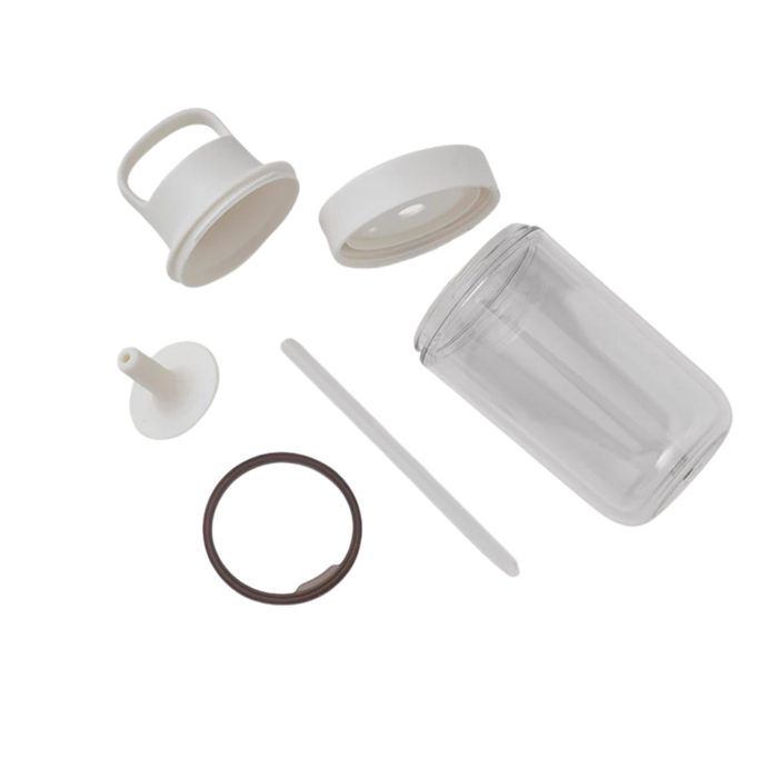 KINTO ToGo Water Bottle 480ml White – Lightweight Double Wall Insulated Bottle