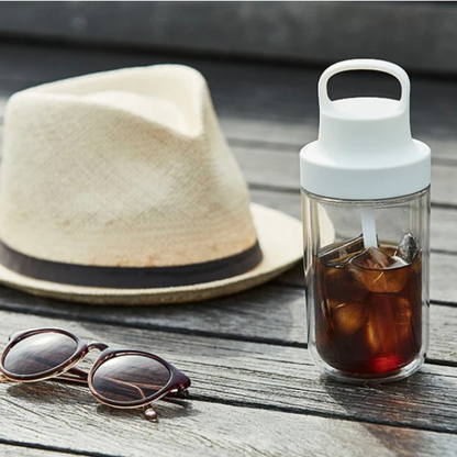 KINTO ToGo Water Bottle 480ml White – Lightweight Double Wall Insulated Bottle