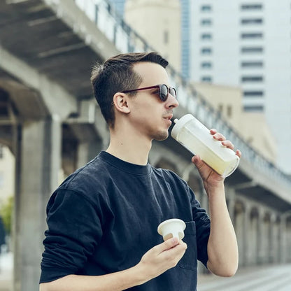 KINTO ToGo Water Bottle 480ml White – Lightweight Double Wall Insulated Bottle