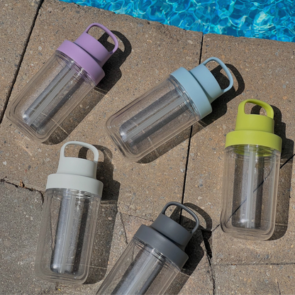 KINTO ToGo Water Bottle 480ml White – Lightweight Double Wall Insulated Bottle