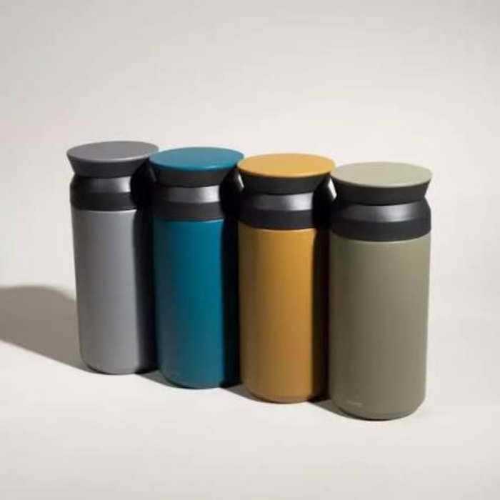 KINTO Travel Tumbler — Vacuum Insulated Stainless Steel Tumbler 500ml ml (Khaki)