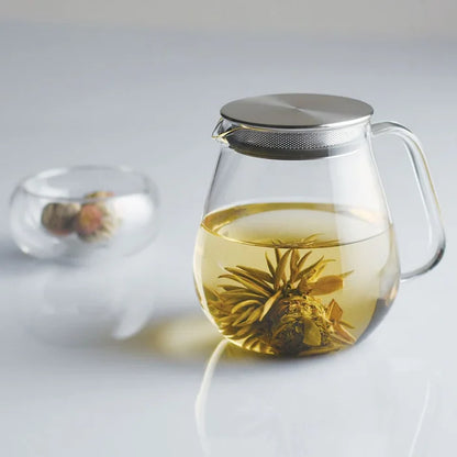 KINTO UNITEA 8336 One Touch Teapot 720ml – Glass Tea Pot