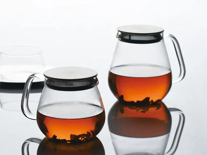 KINTO UNITEA 8336 One Touch Teapot 720ml – Glass Tea Pot