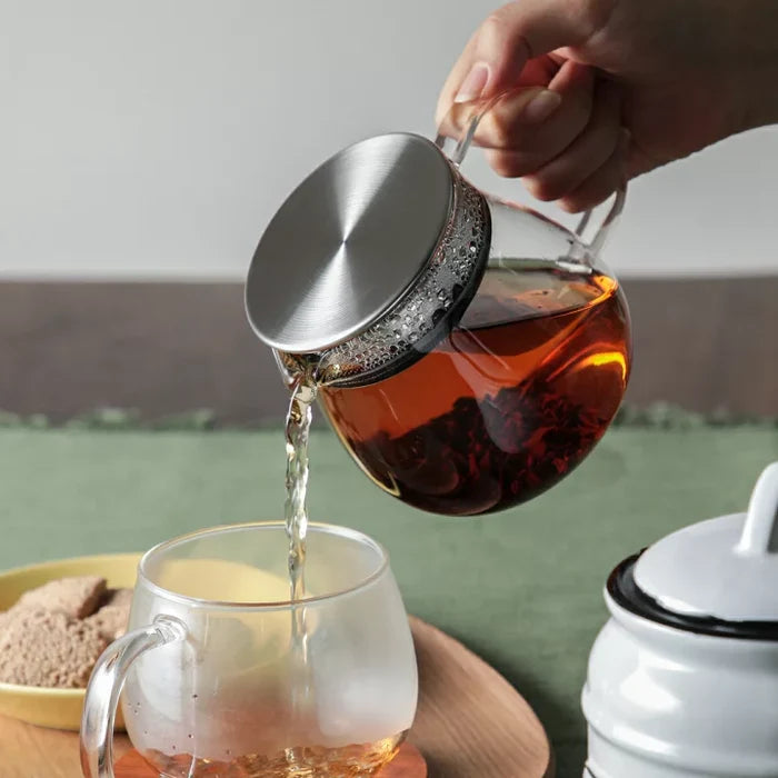 KINTO UNITEA 8336 One Touch Teapot 720ml – Glass Tea Pot