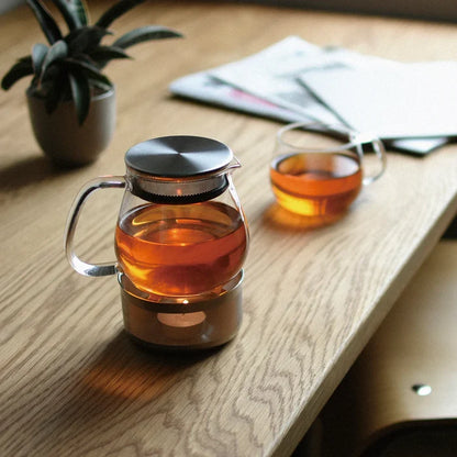 KINTO UNITEA 8336 One Touch Teapot 720ml – Glass Tea Pot