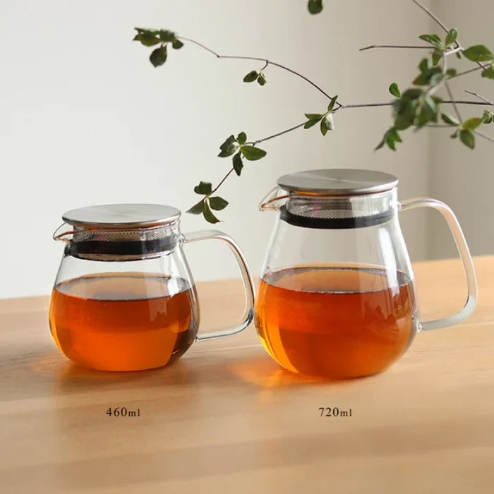 KINTO UNITEA 8336 One Touch Teapot 720ml – Glass Tea Pot