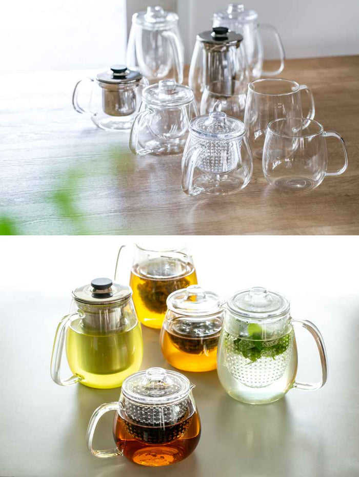KINTO UNITEA Glass Teapot 680ml (8309) – Heat Resistant Teapot