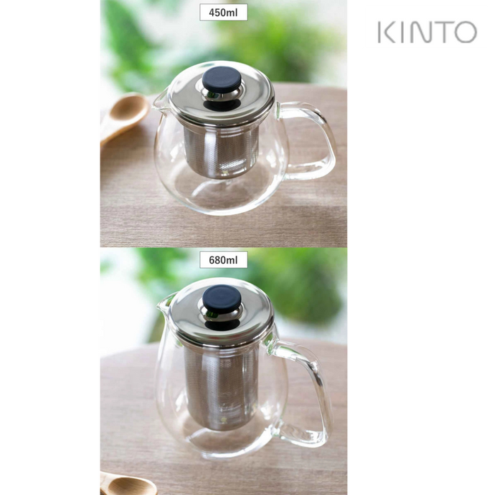 KINTO UNITEA Glass Teapot 680ml (8309) – Heat Resistant Teapot