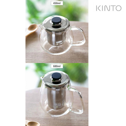 KINTO UNITEA Glass Teapot 680ml (8309) – Heat Resistant Teapot
