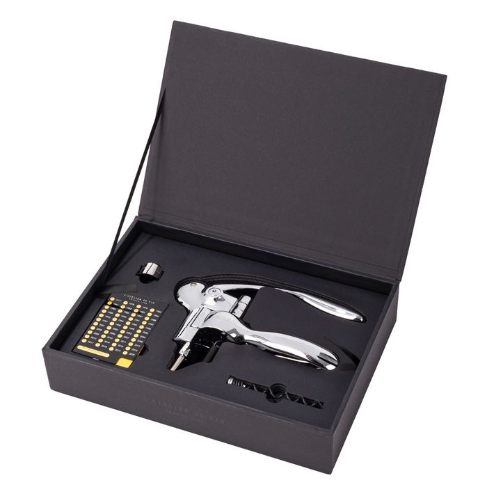 L'Atelier Du Vin Oeno Box Sommelier Set, Stainless Steel