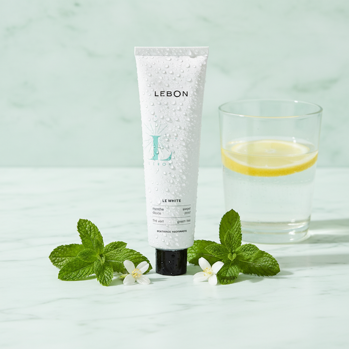 Lebon Toothpaste Le White - Green Tea + Sweet Mint