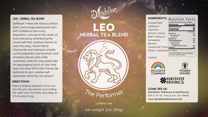 Leo Zodiac Tea