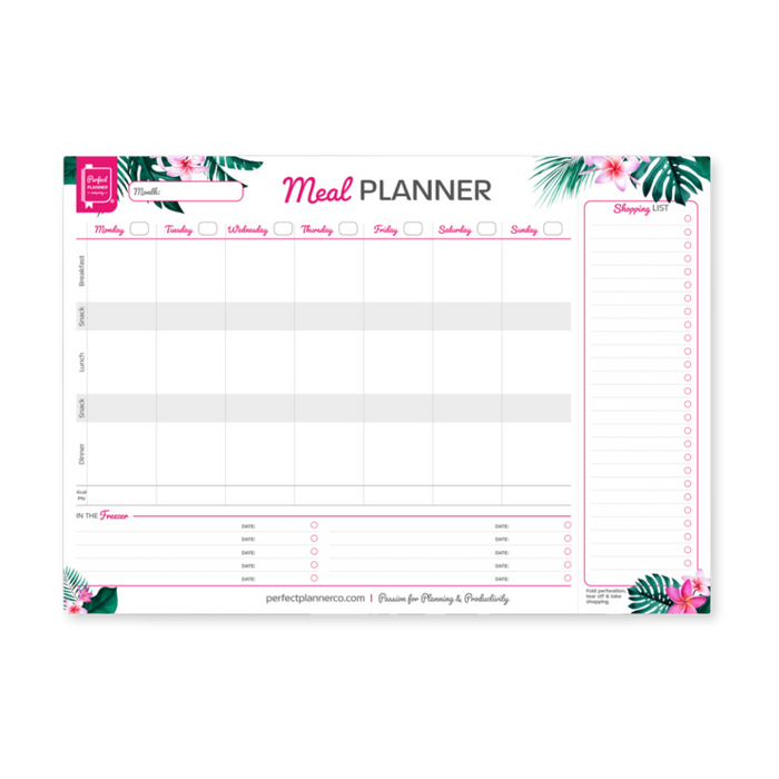 Meal Planner Desk Pad image 0