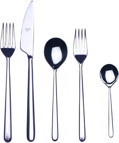 Mepra Flatware Set, Stainless Steel