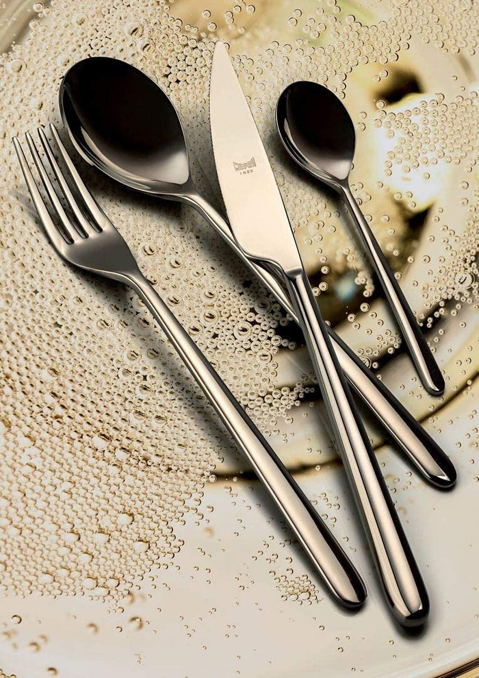 MEPRA Saute_Fry_PAN, Medium, Brushed Steel