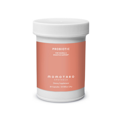Momotaro Apotheca Daily Probiotic Supplement for Vaginal & Digestive Support and Immunity - 30 Capsules | 25 Billion CFU