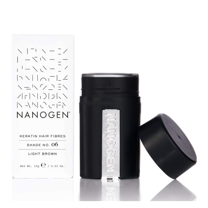 Nanogen Hair Thickening Keratin Fibres Light Brown